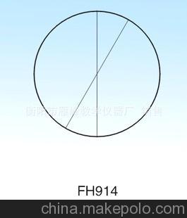 衡阳市雁峰教学仪器厂 优质测微尺与分划尺批发，显微镜专用30度角913型产品价格优惠